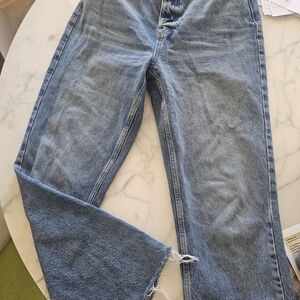 Zara Denim Jeans with Distressed Details